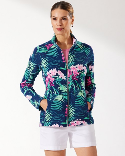 Lightweight Aruba Florida Fauna Full-Zip Sweatshirt