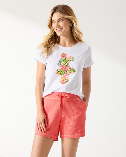 Disney Bikini Pose Embroidered Lux T-Shirt
