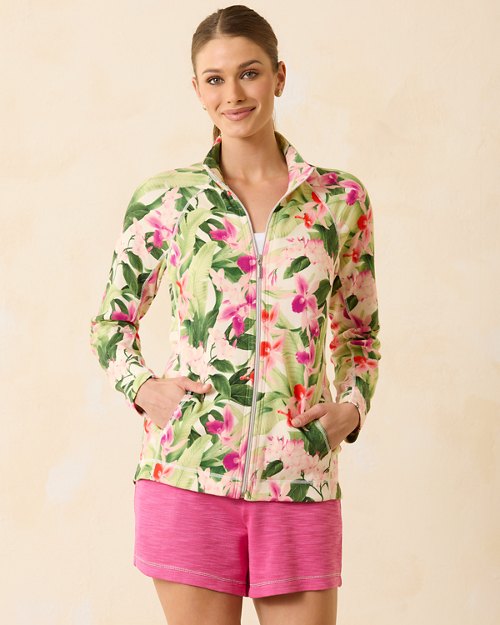 Aruba Legacy Blooms Full-Zip Sweatshirt