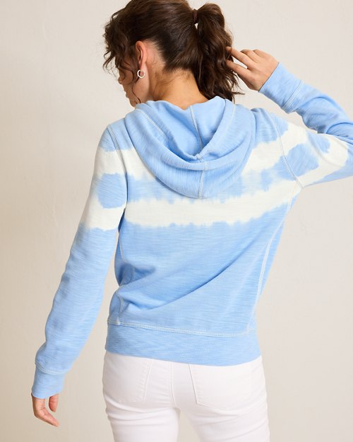 Tobago Bay Tie-Dye Stripe Hoodie Tobago Bay Tie-Dye Stripe Hoodie