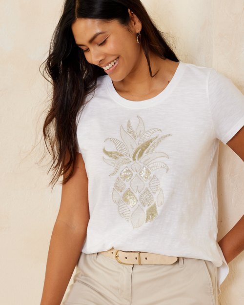 Patchwork Pineapple Lux T-Shirt