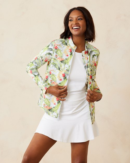 Aubrey Floral Fancy IslandZone® Full-Zip Jacket