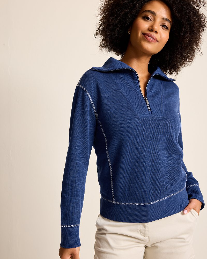 Tobago Bay Half-Zip Sweatshirt