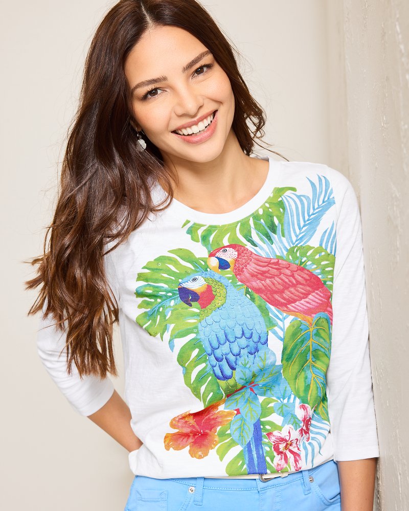 Parrot Perfect Lux 3/4-Sleeve T-Shirt