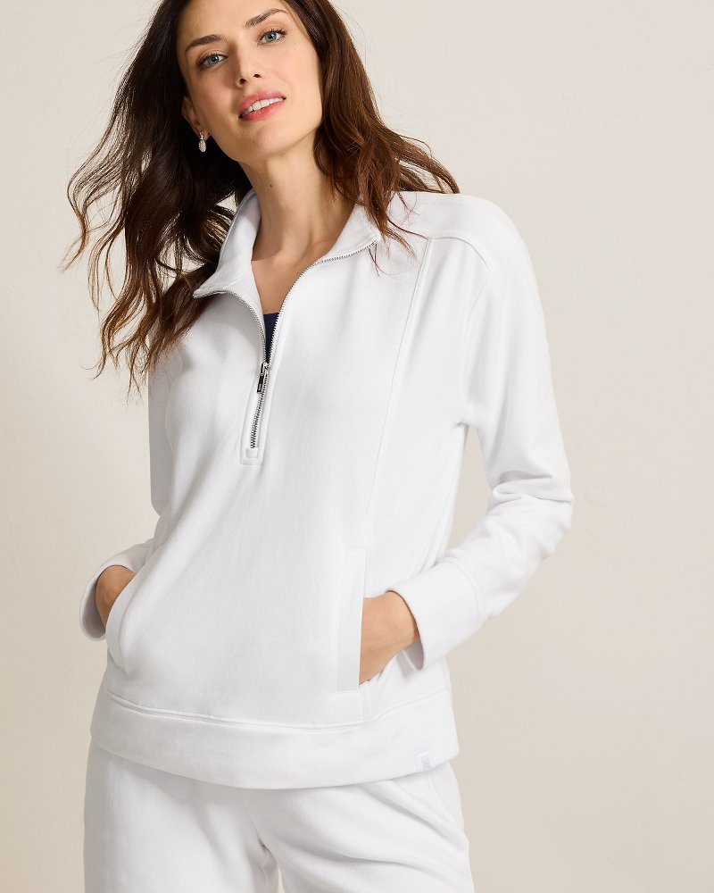 Marina Del Mar Half-Zip Sweatshirt