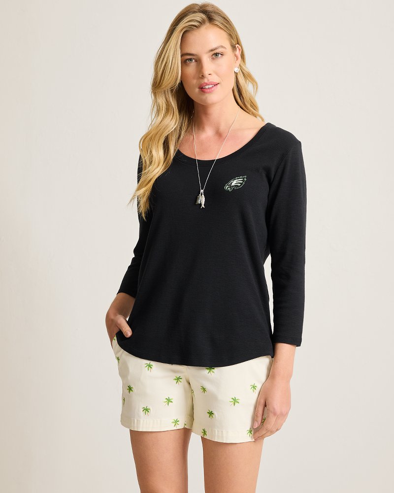 NFL Ashby Isles 3/4-Scoop-Neck T-Shirt
