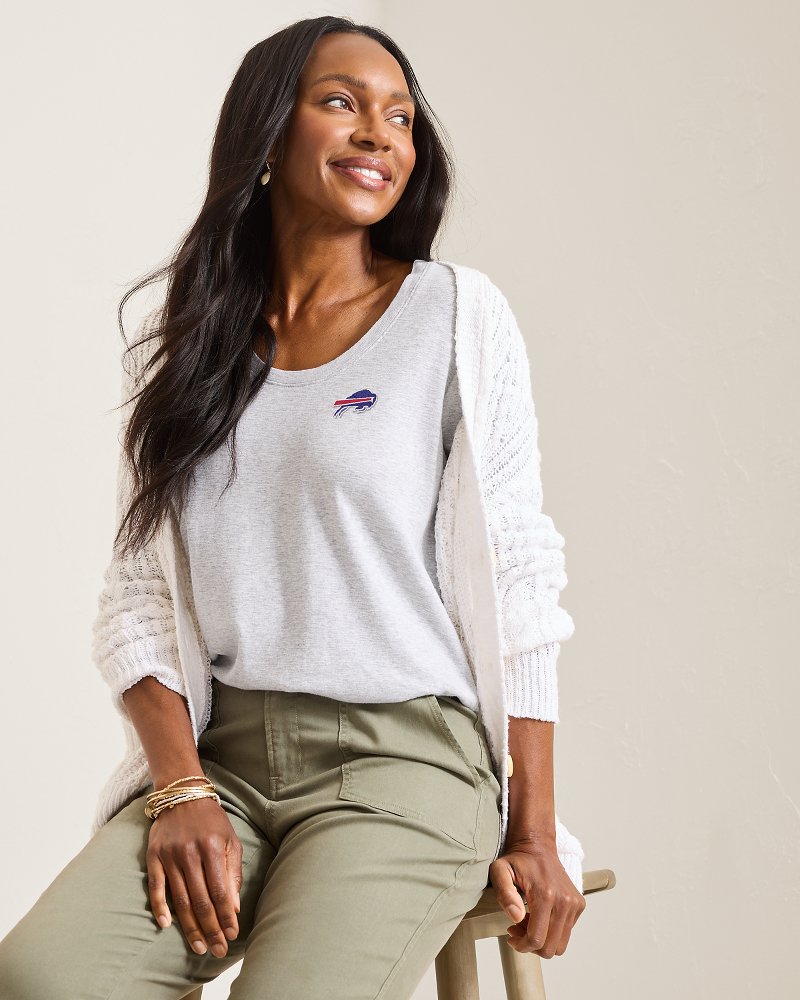 NFL Ashby Isles 3/4-Scoop-Neck T-Shirt