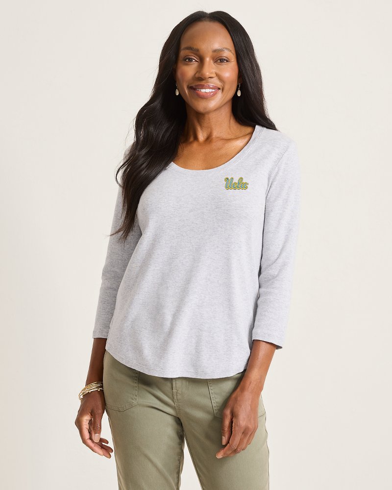 Collegiate Ashby Isles 3/4-Scoop-Neck T-Shirt