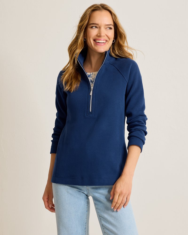 Thumbnail for Aruba Half-Zip Sweatshirt
