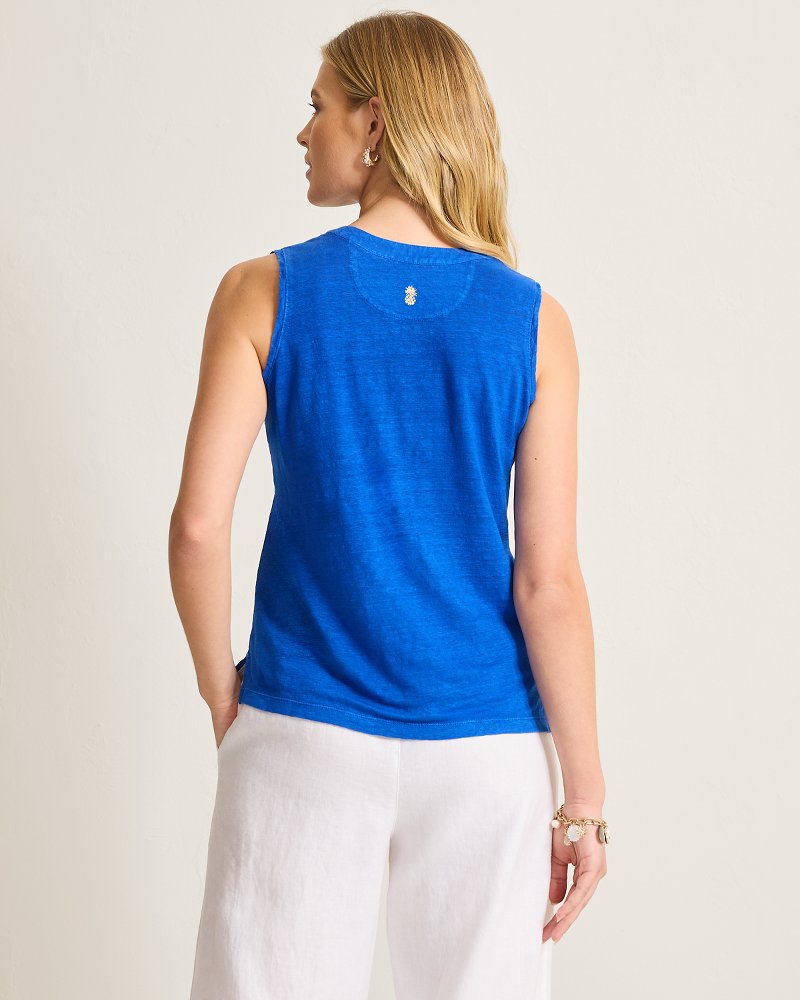 Thumbnail for Lexie Linen Tank Top