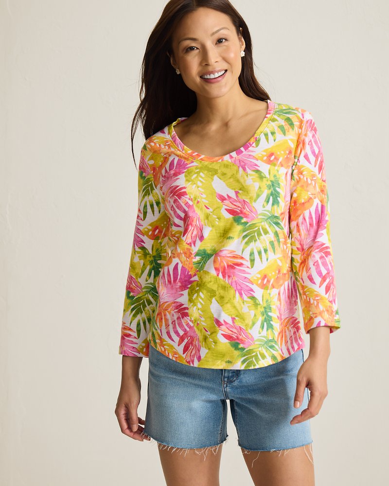 Thumbnail for Ashby Isles Tropicana Isle 3/4-Sleeve T-Shirt