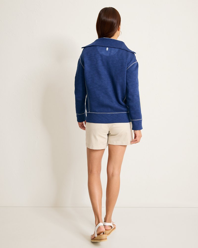 Thumbnail for Disney Tobago Bay Sizzling Sky Half-Zip Sweatshirt