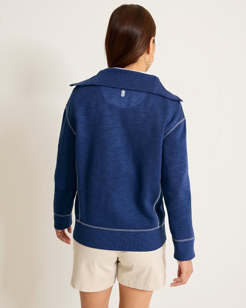 Thumbnail for Disney Tobago Bay Sizzling Sky Half-Zip Sweatshirt