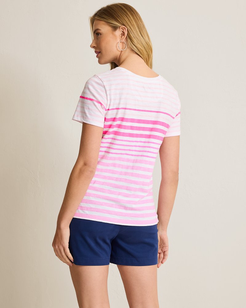 Thumbnail for Sunrise Harbor Embellished Lux T-Shirt