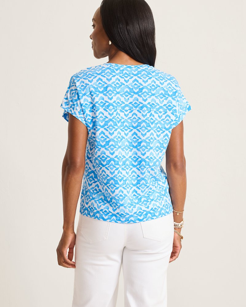 Thumbnail for Kauai Coastal Tiles V-Neck T-Shirt