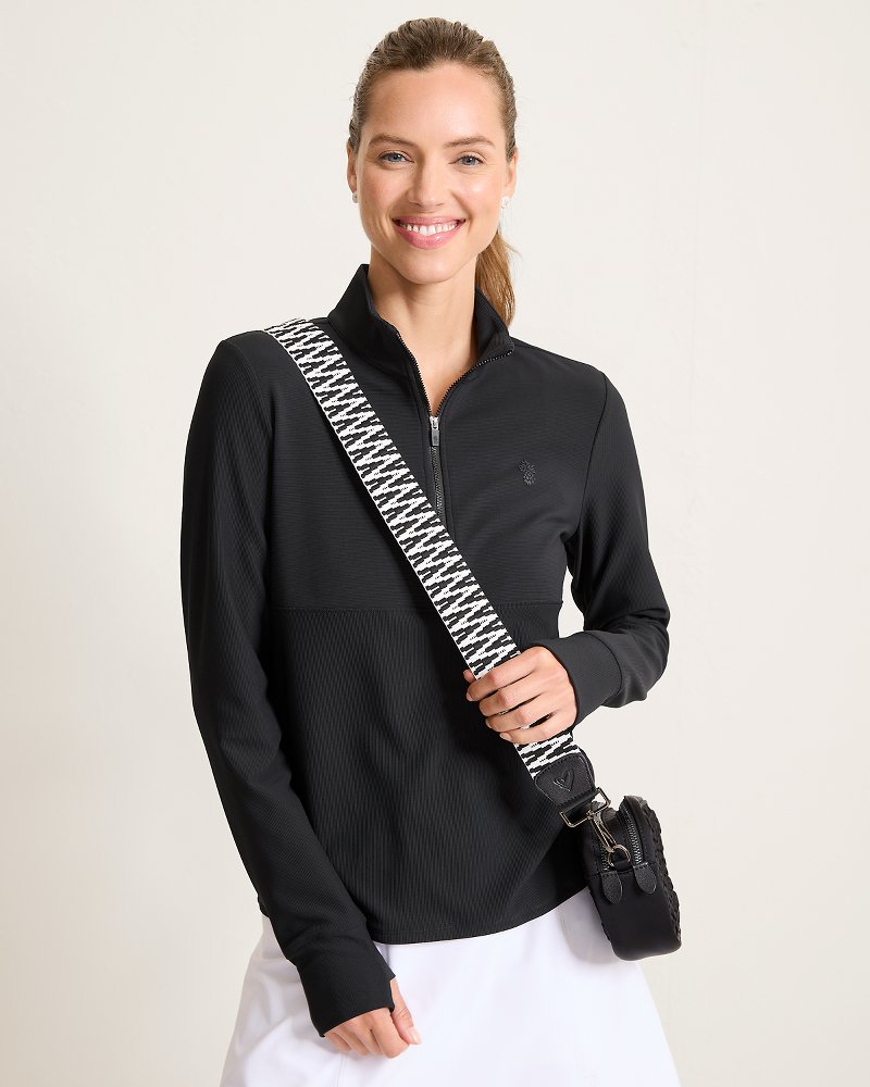 Abby Rib Half-Zip IslandZone Sweatshirt