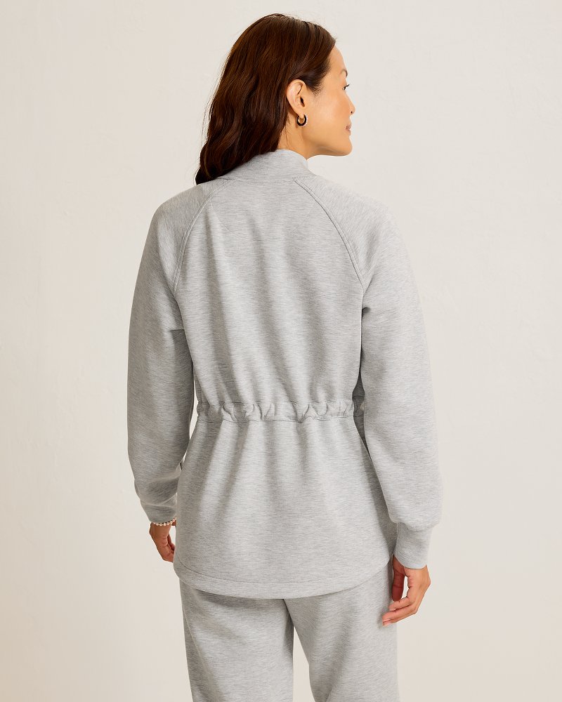 Palm Voyage Full-Zip Cinch-Waist Jacket