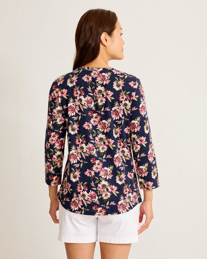 Ashby Isles Tidal Bloom 3/4-Sleeve T-Shirt