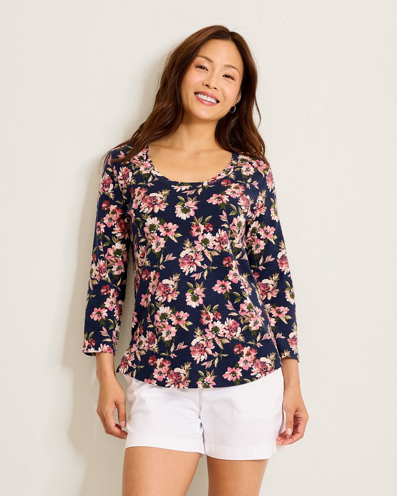 Ashby Isles Tidal Bloom 3/4-Sleeve T-Shirt