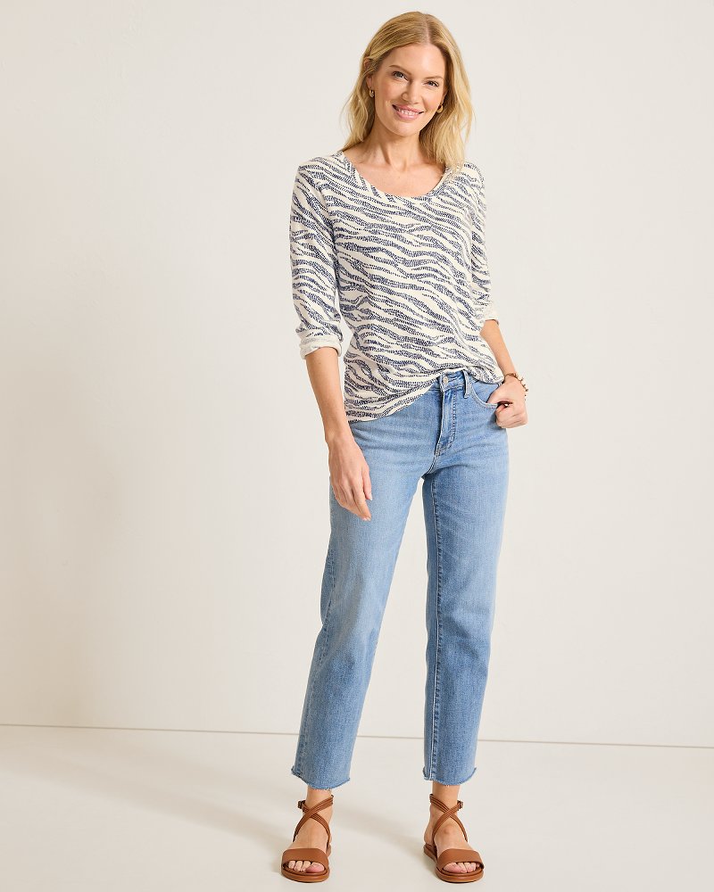 Ashby Isles Zebra Bay 3/4-Sleeve T-Shirt