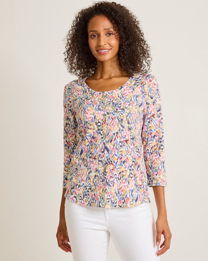 Ashby Isles Sunlit Seas 3/4-Sleeve T-Shirt