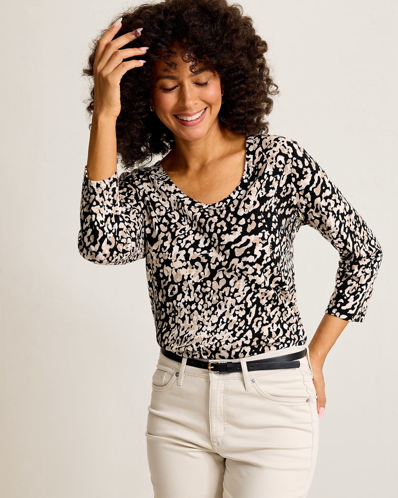 Ashby Isles Spotted Seas 3/4-Sleeve T-Shirt