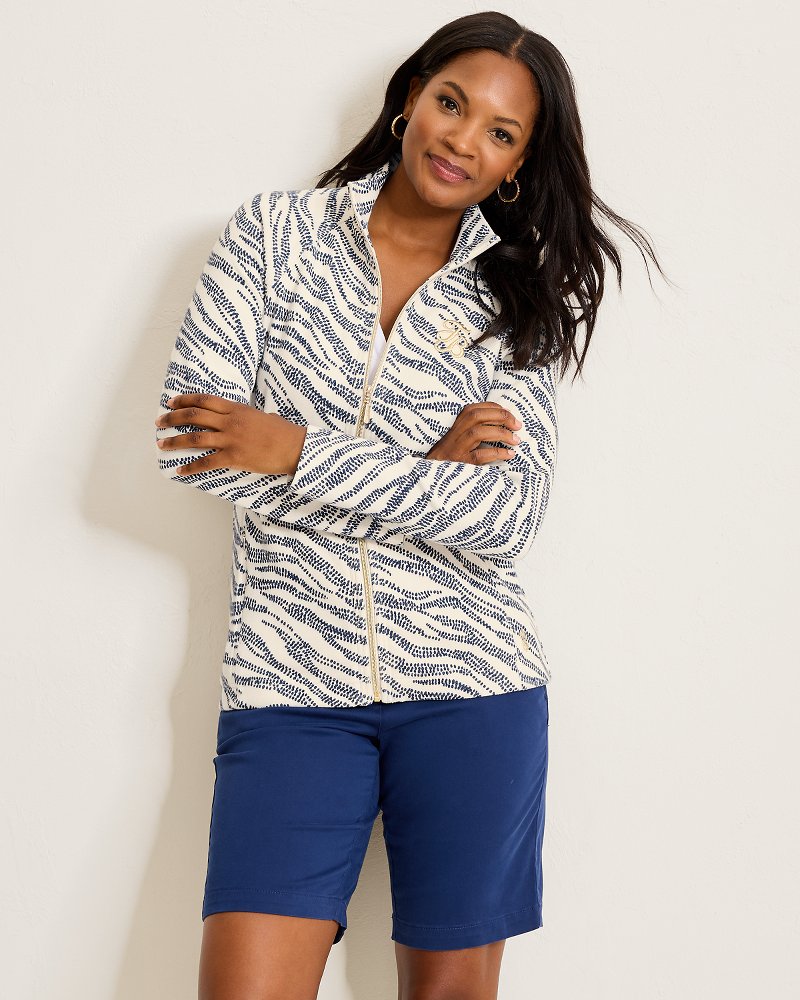 Aruba Zebra Bay Full-Zip Sweatshirt