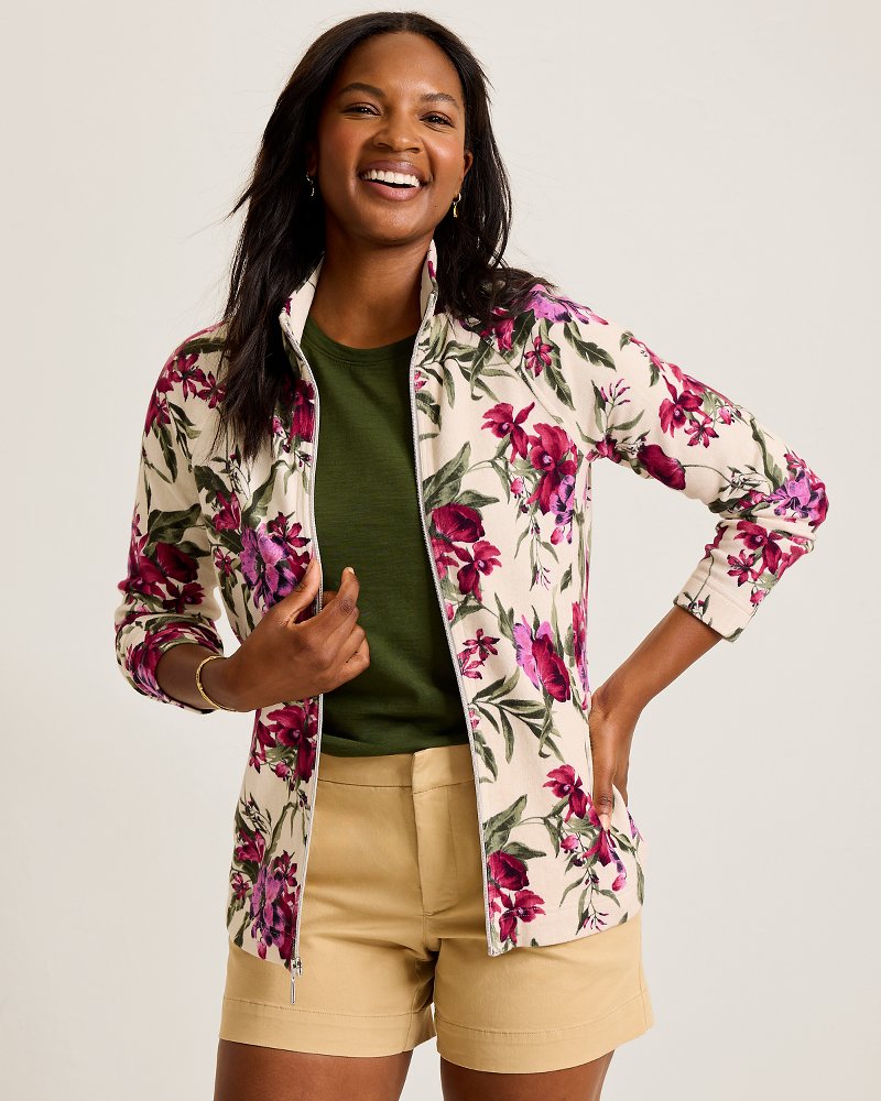 Aruba Orchid Isle Full-Zip Sweatshirt
