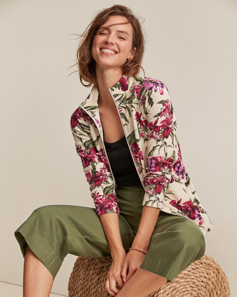 Aruba Orchid Isle Full-Zip Sweatshirt