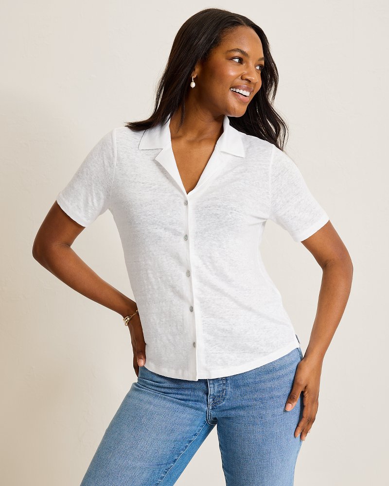 Linnea Linen Camp Shirt