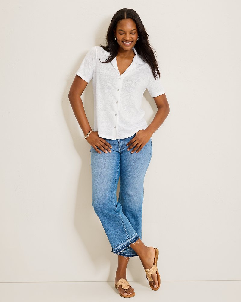 Linnea Linen Camp Shirt