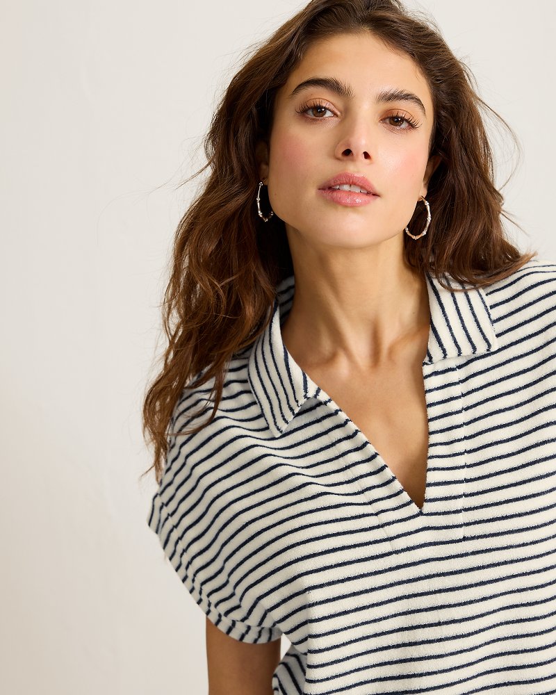 Suncoast Loop Terry Stripe Polo