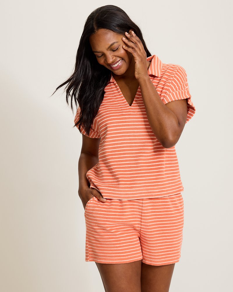 Suncoast Loop Terry Stripe Polo