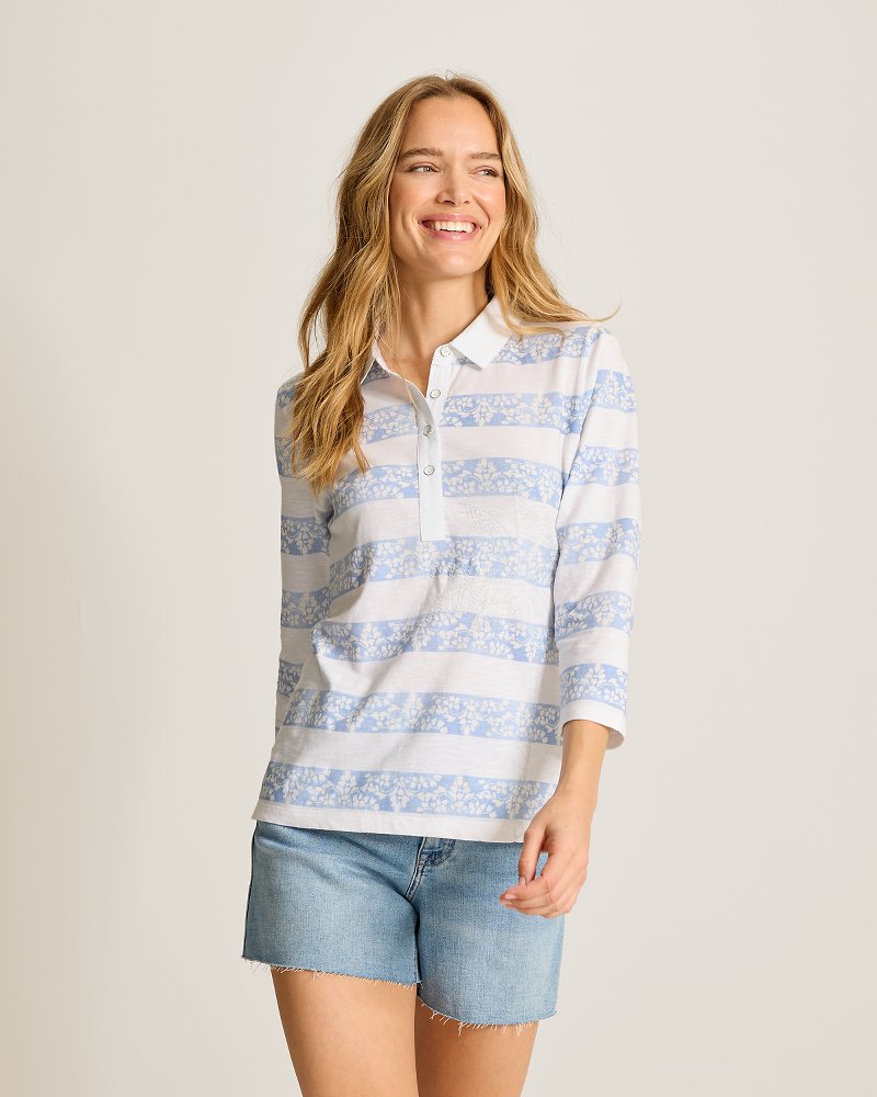 Mosaic Shores Striped Top
