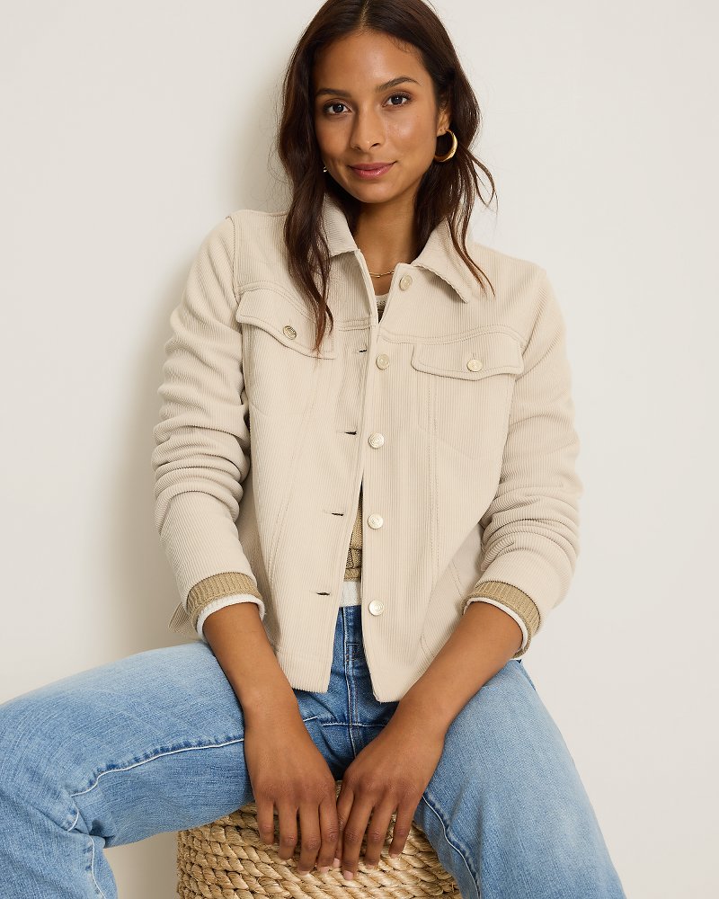 Aruba Cozy Cord Knit Jacket