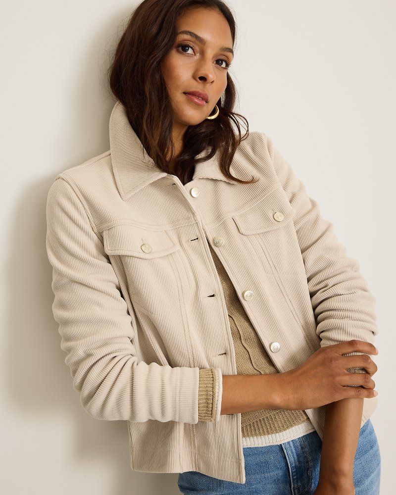 Aruba Cozy Cord Knit Jacket