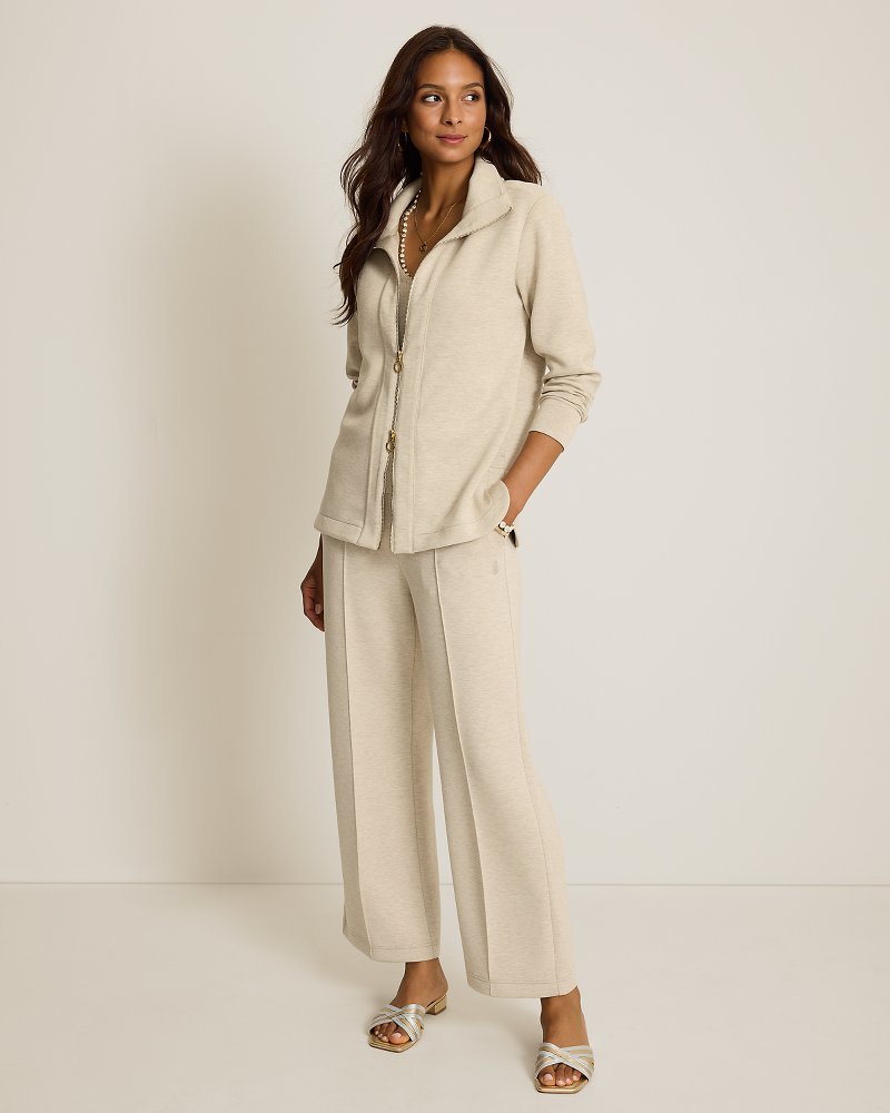 Palm Voyage Funnel Neck Full-Zip Jacket