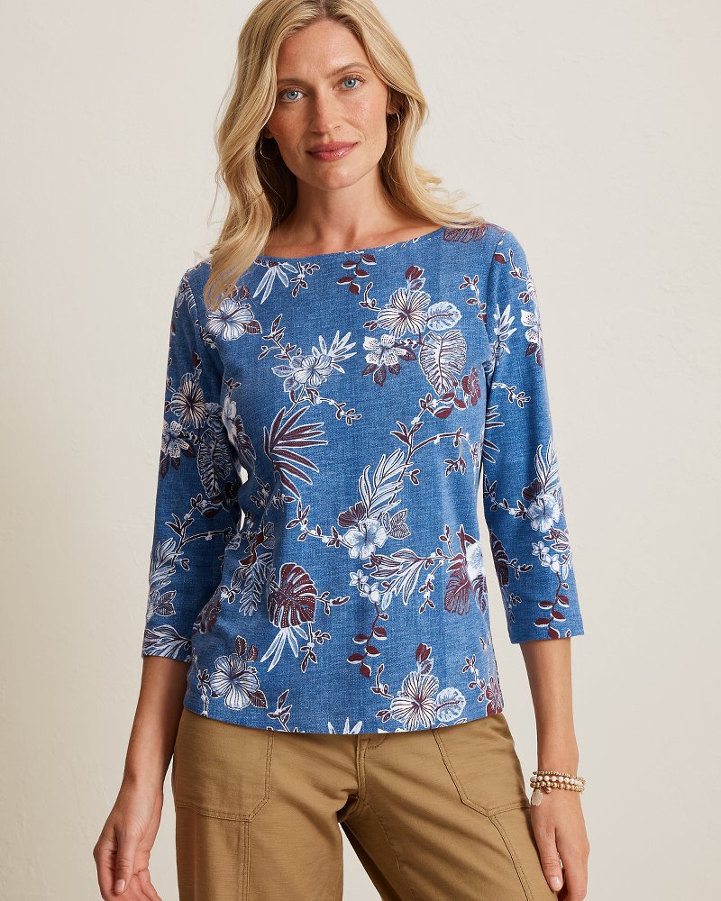 Ashby Isles Canyon Coast Bateau-Neck T-Shirt
