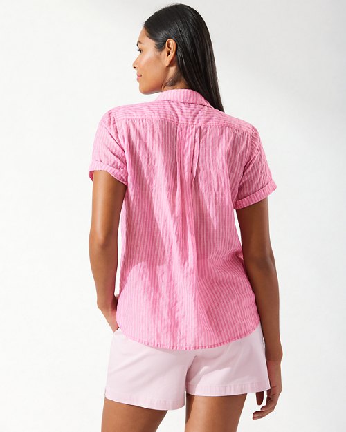 Sandswept Stripe Short-Sleeve Shirt