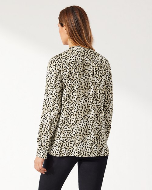 Laguna Bay Leopard Long-Sleeve Shirt