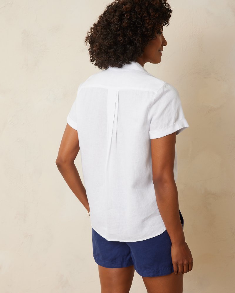 Thumbnail Image for Coastalina Linen Camp Shirt
