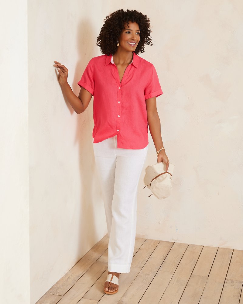 Linen Vacay Shirt in Standard Fit by Gap Online