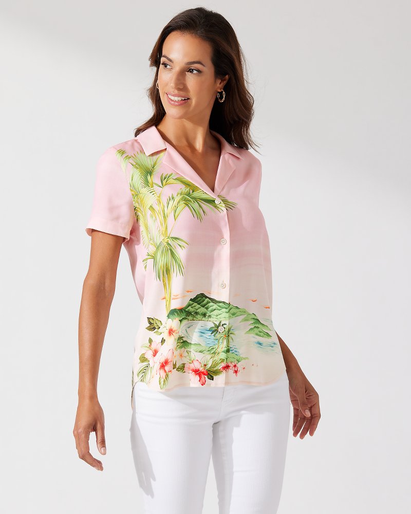 Tommy bahama womens sale hawaiian shirts