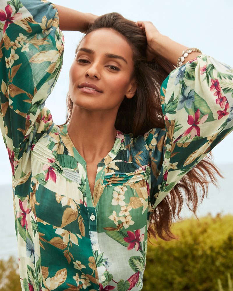 Hightide Flora Pintuck Blouse