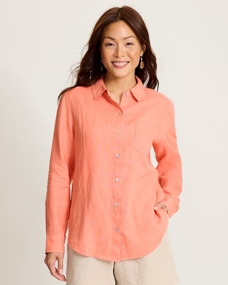 Coastalina Linen Relaxed Shirt