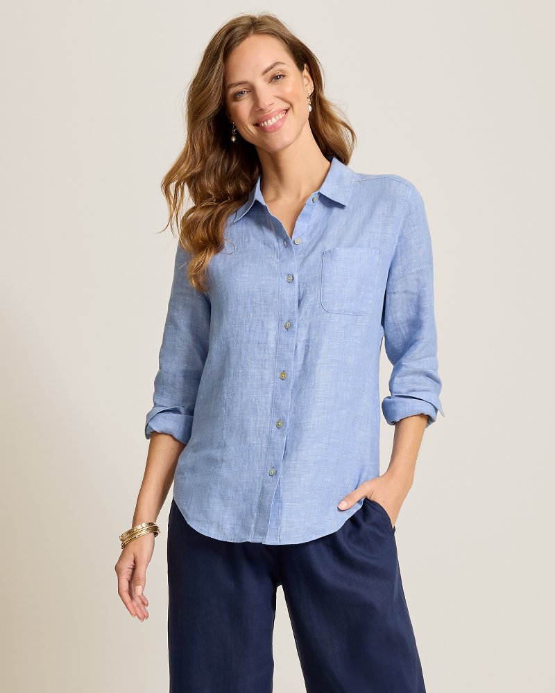 Coastalina Linen Relaxed Shirt