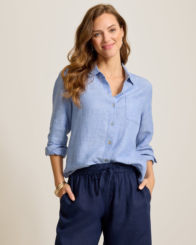 Coastalina Linen Relaxed Shirt