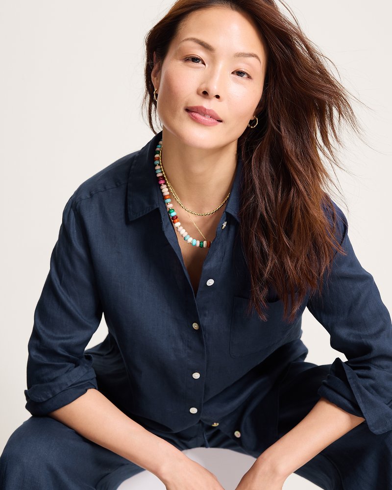Coastalina Linen Relaxed Shirt