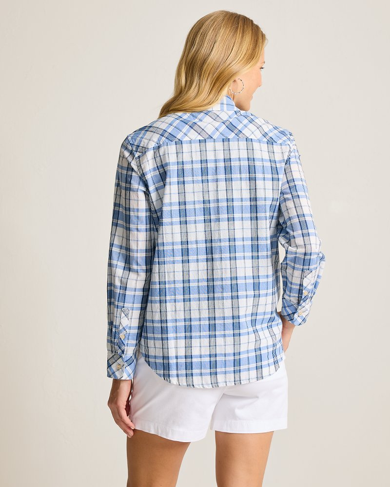 Thumbnail for Ocean Madras Long-Sleeve Shirt