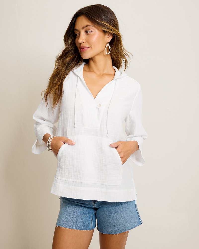 Island Gauze Baja Hoodie